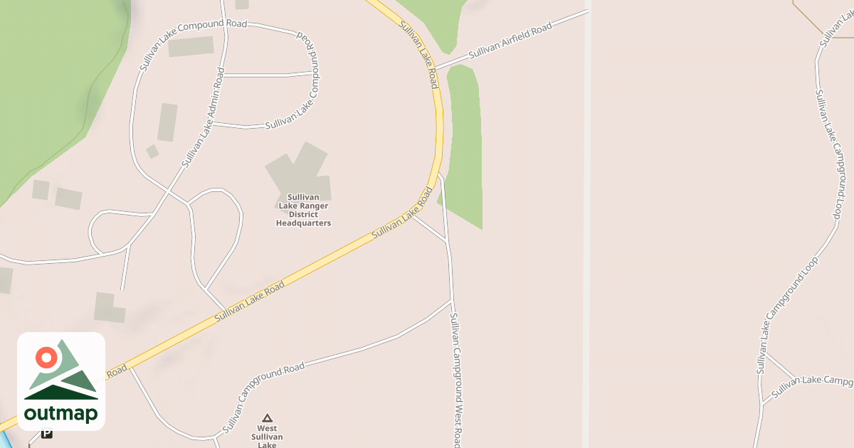 Map of SULLIVAN CAMPGROUND WEST