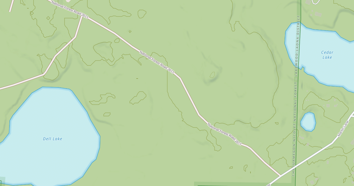 Map preview of FR 2325
