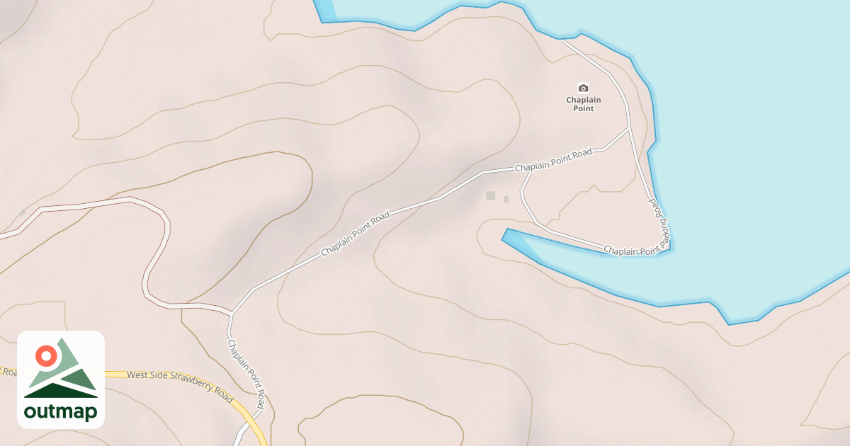Map of CHAPLAIN POINT