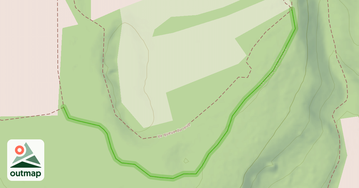 Map of Les maerques blanches
