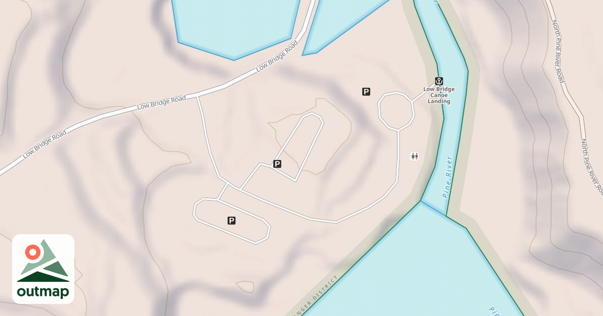 Map of LOW BRIDGE RIVER ACCESS