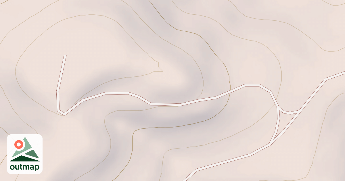 Map of POKER JIM LOOKOUT