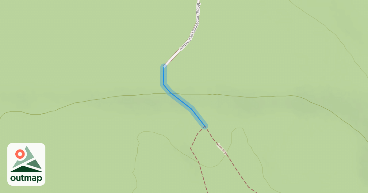 Map of Amore Trail Connector