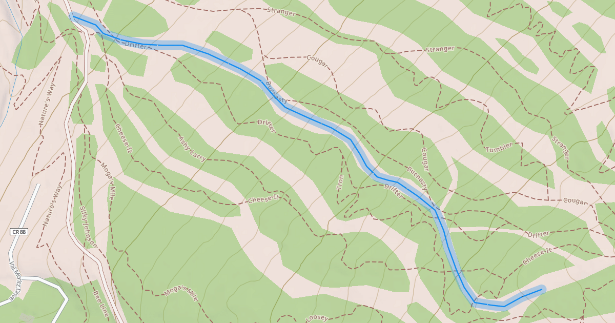 Map preview of Drifter