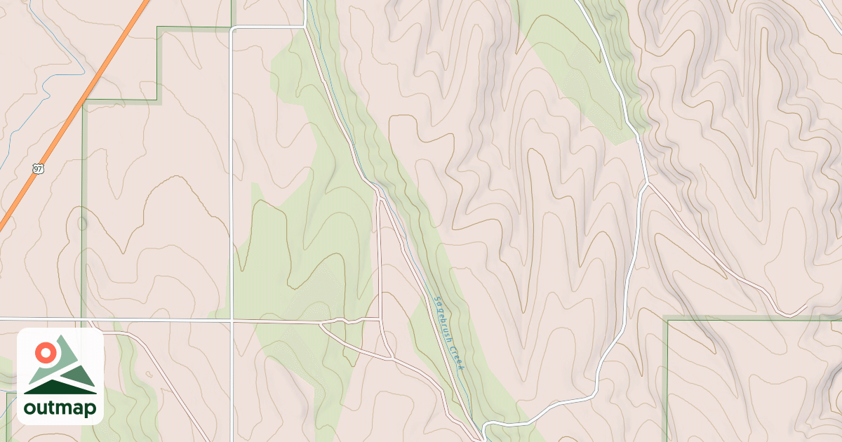 Map of USFS Motor Vehicle Use Map Roads {5ED1C7A8-CE86-4441-9C56-F1DCD16E7909}