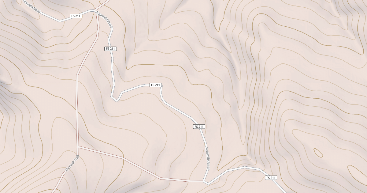 Map preview of FOURMILE