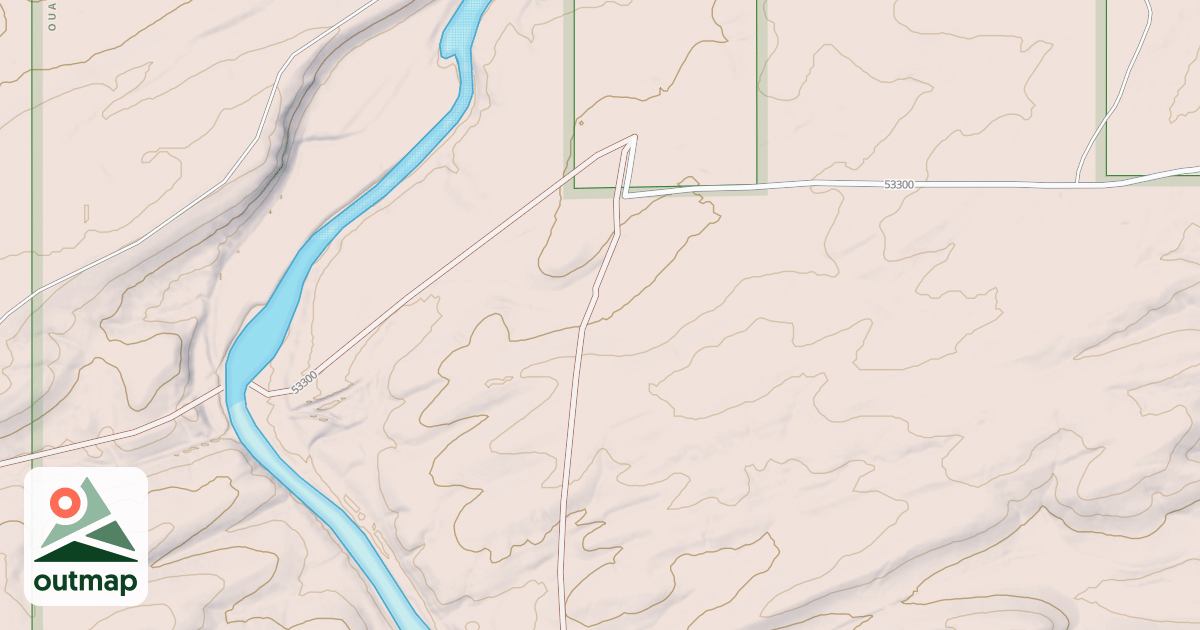 Map of USFS Motor Vehicle Use Map Roads {D7CBDCBB-7872-4EB6-9B3E-22D164349D0E}