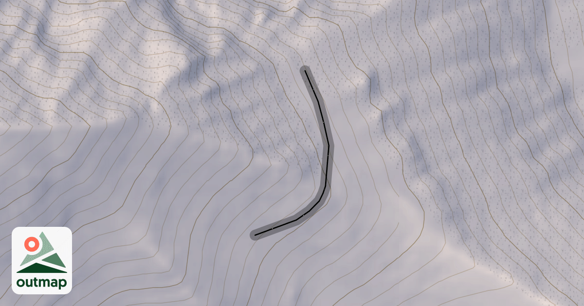 Map of The Gullies Traverse