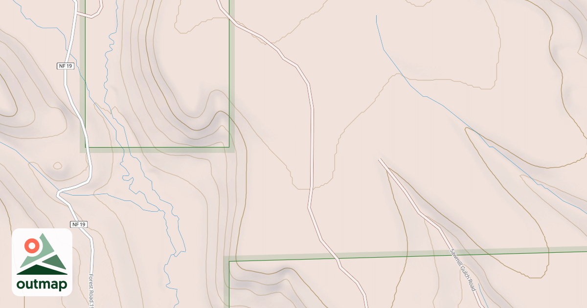 Map of USFS National Forest System Roads {1F64E737-E5BE-42A7-8EB3-4DD33BFADCF1}
