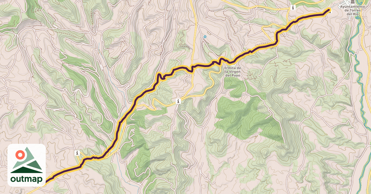 Map of Way of St. James (French Way)