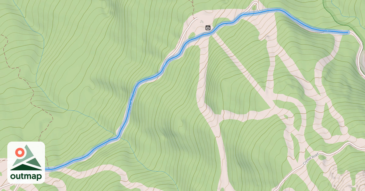 Map of Glacier Road