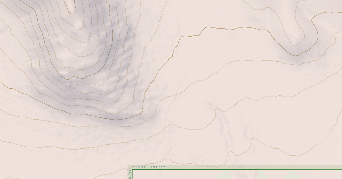 Map preview of USFS National Forest System Roads {8D88E4B6-0DC1-4D44-A53B-B27420EA969A}