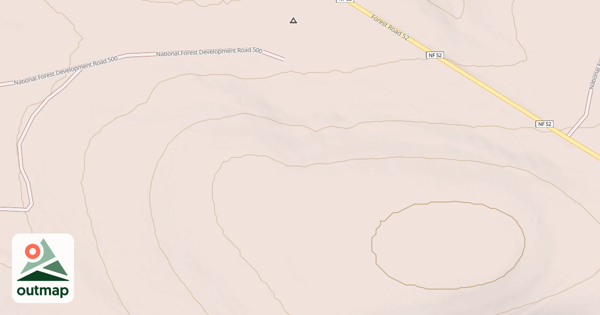 Map of DRIFT FENCE CAMPGROUND