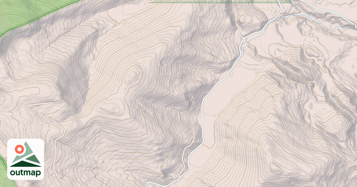 Map of JOCKO SPUR