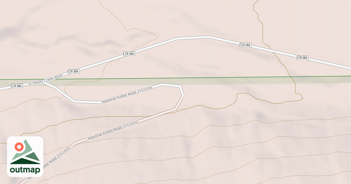 Map of SOUTH FORK LOOP