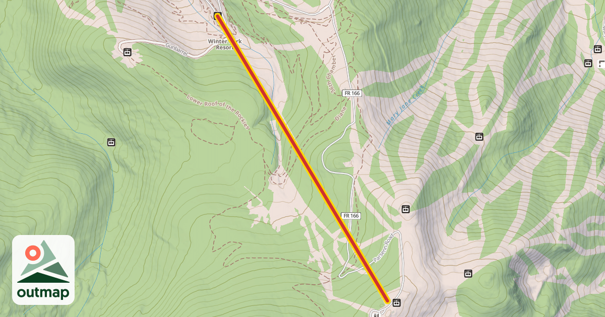 Map of High Lonesome Express