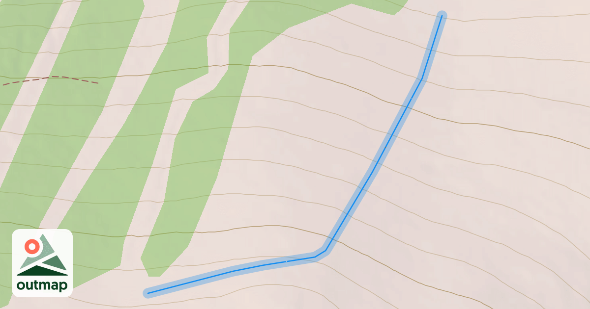 Map of Barry's Run