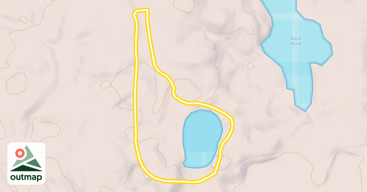 Map of Wolf Run