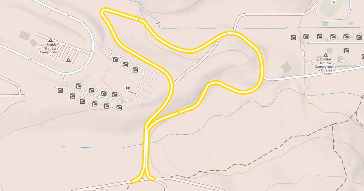 Map preview of Herber Valley Express