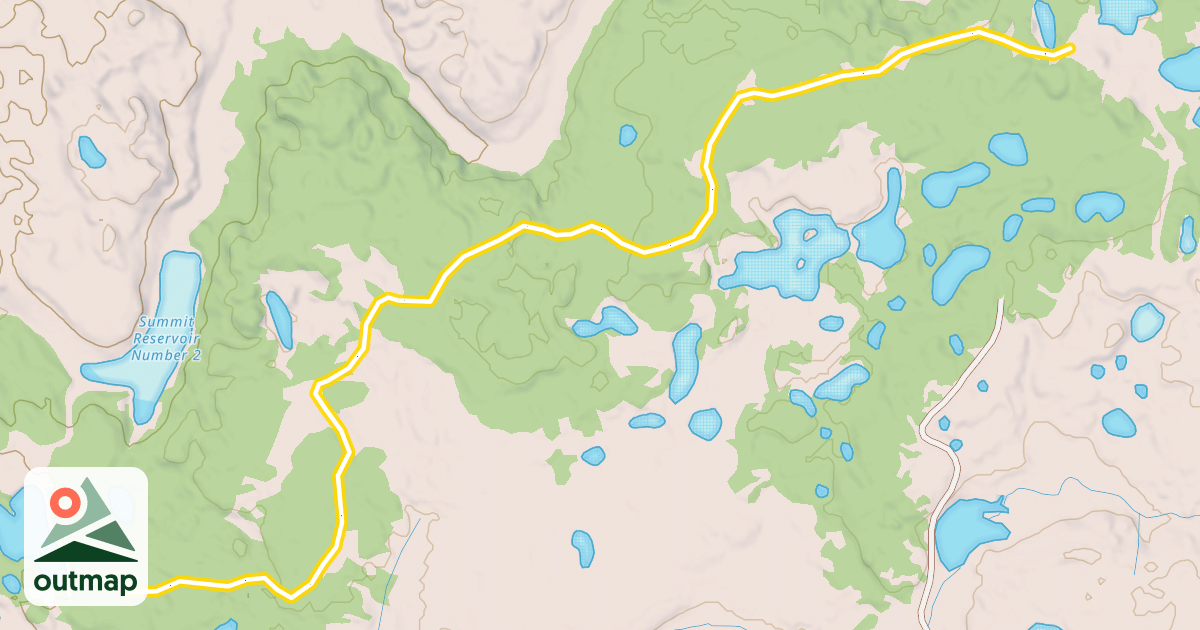 Map of Vista Ridge