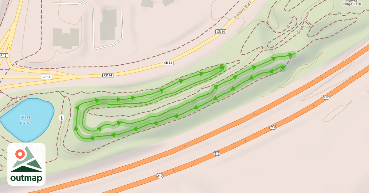 Map of Ridges