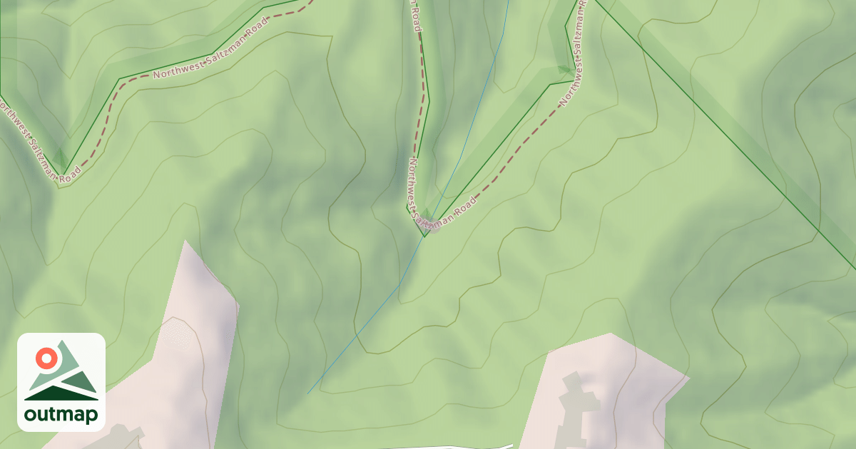 Map of Northwest Saltzman Road