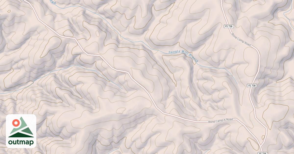 Map of BONE CAMP A