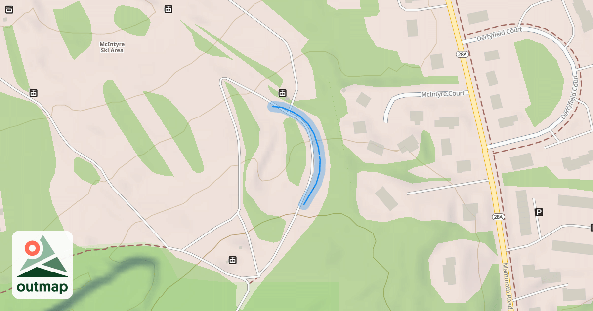 Map of Uncle Gus' Trail