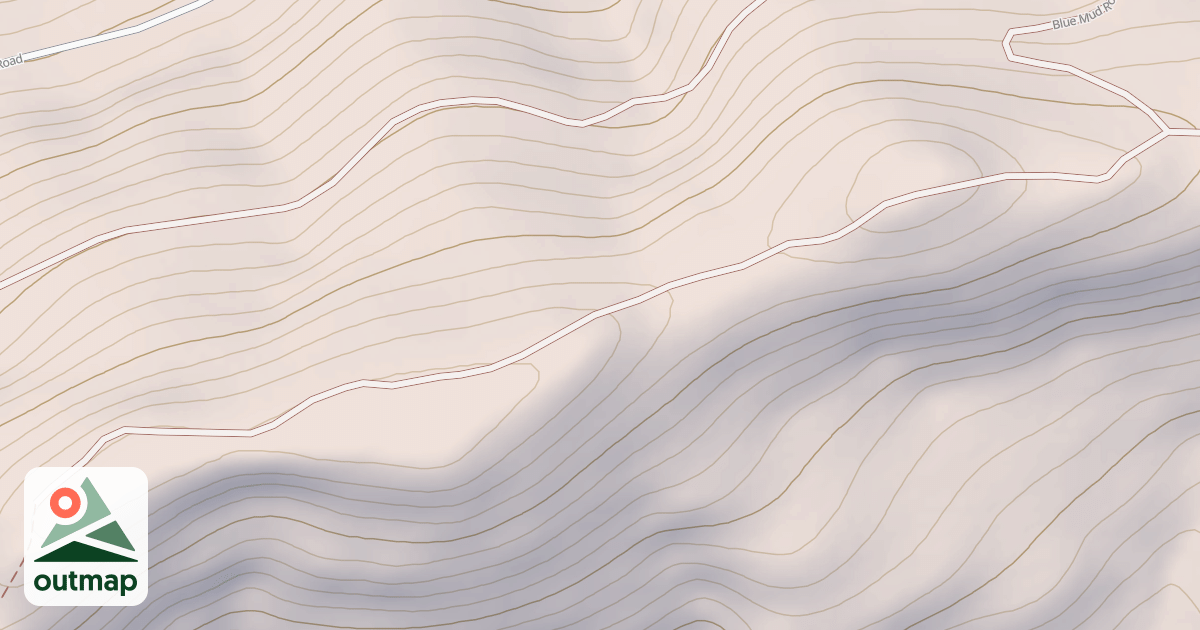 Map of BLUE MUD