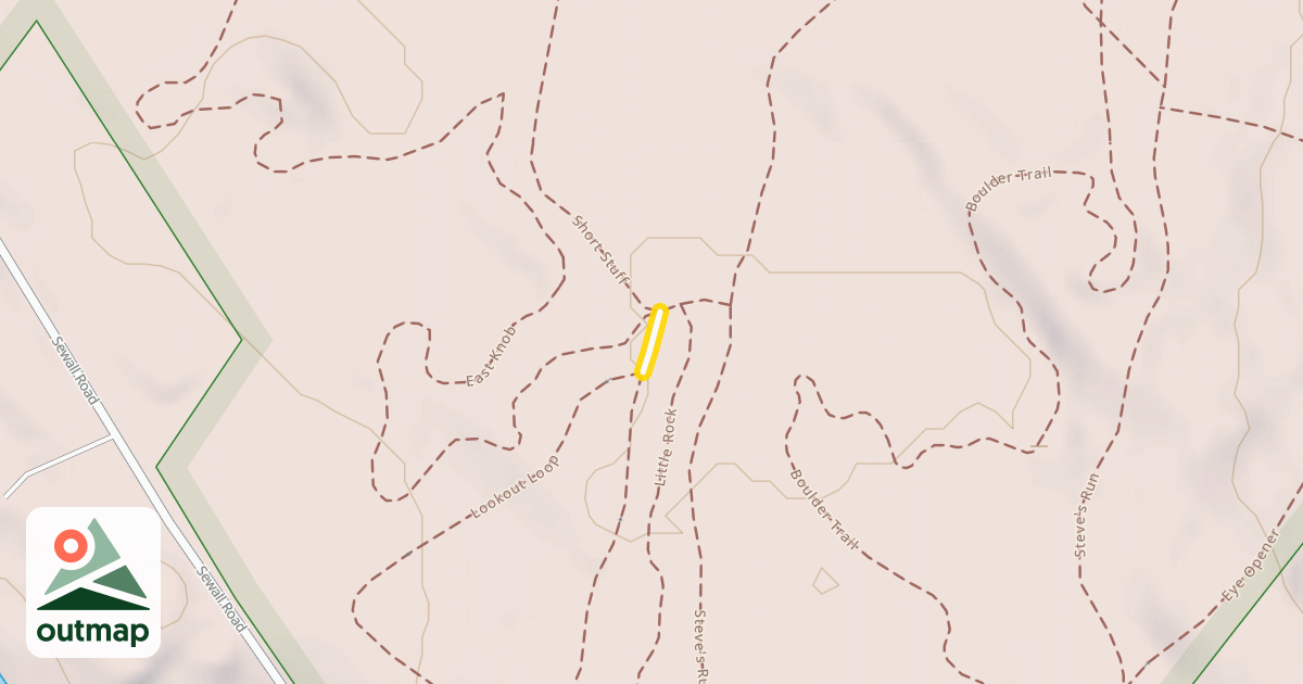 Map of Lookout Loop