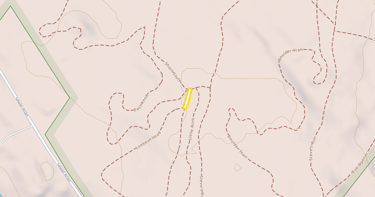 Map preview of Lookout Loop