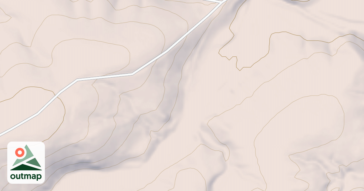 Map of HORSELY BRANCH