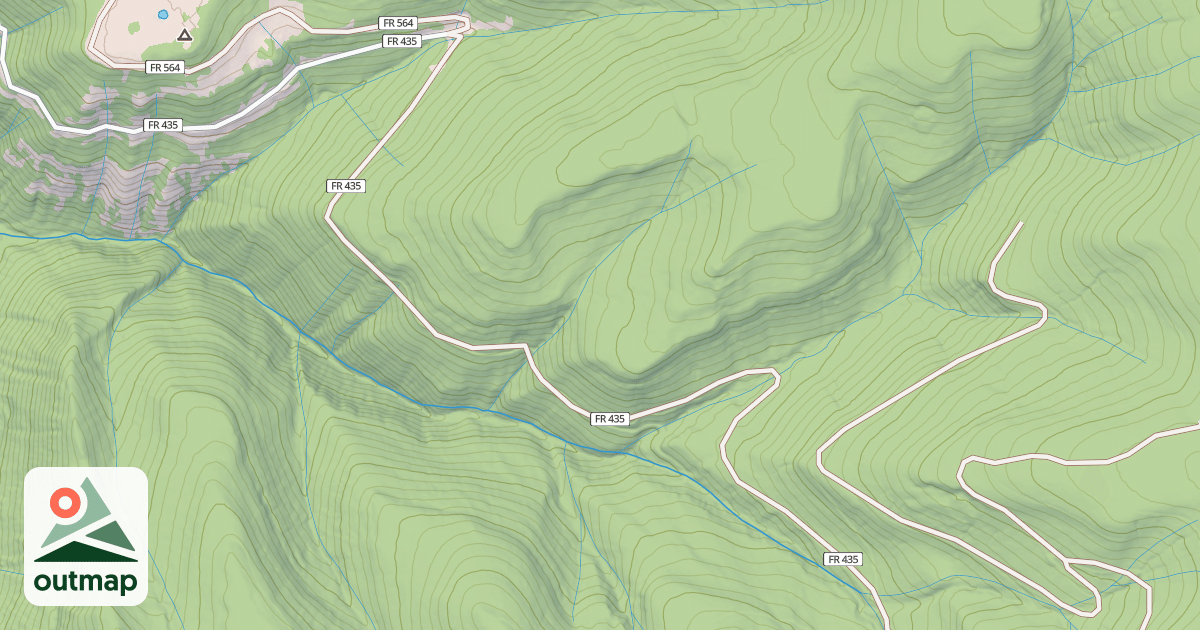 Map of ROARING FORK