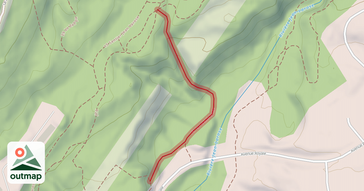 Map of 61 La Demi-Lune