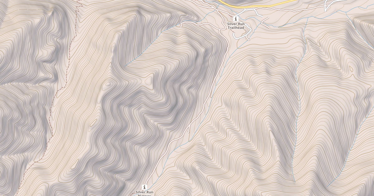 Map preview of SILVER RUN