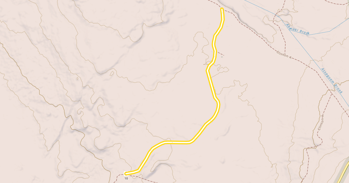 Map preview of Porcupine Lane