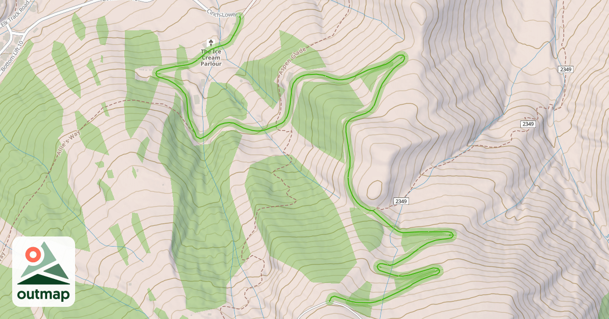 Map of Cinch-Lower