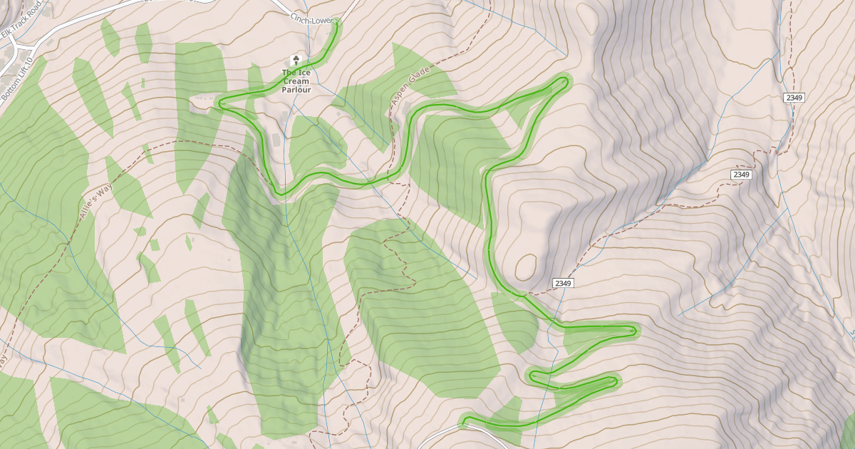 Map preview of Cinch-Lower