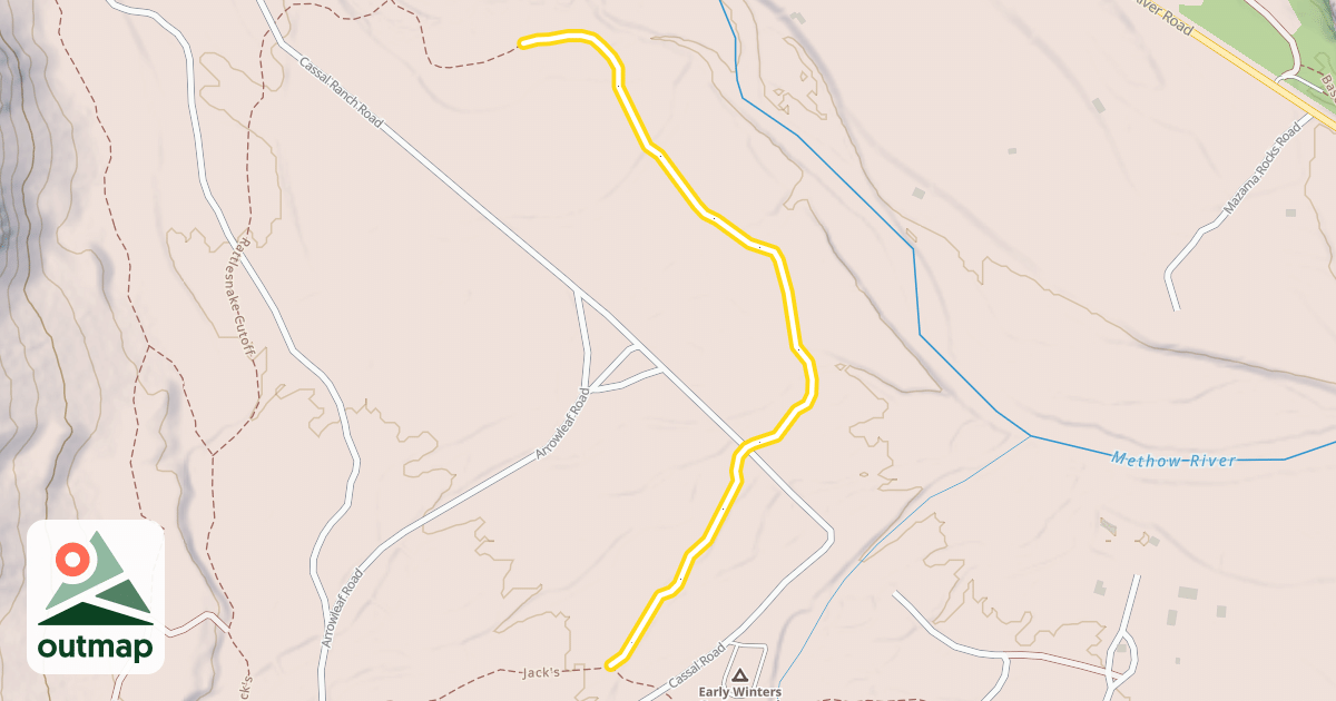 Map of Lower River Run