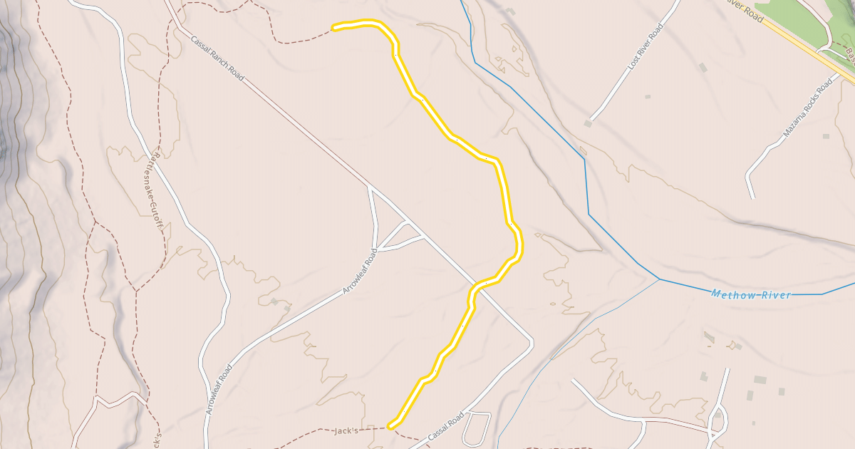 Map preview of Lower River Run