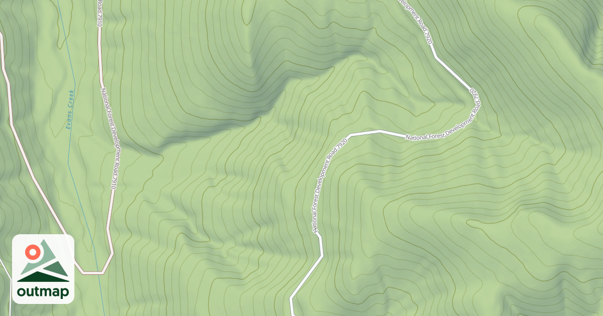Map of Evans 1140.1
