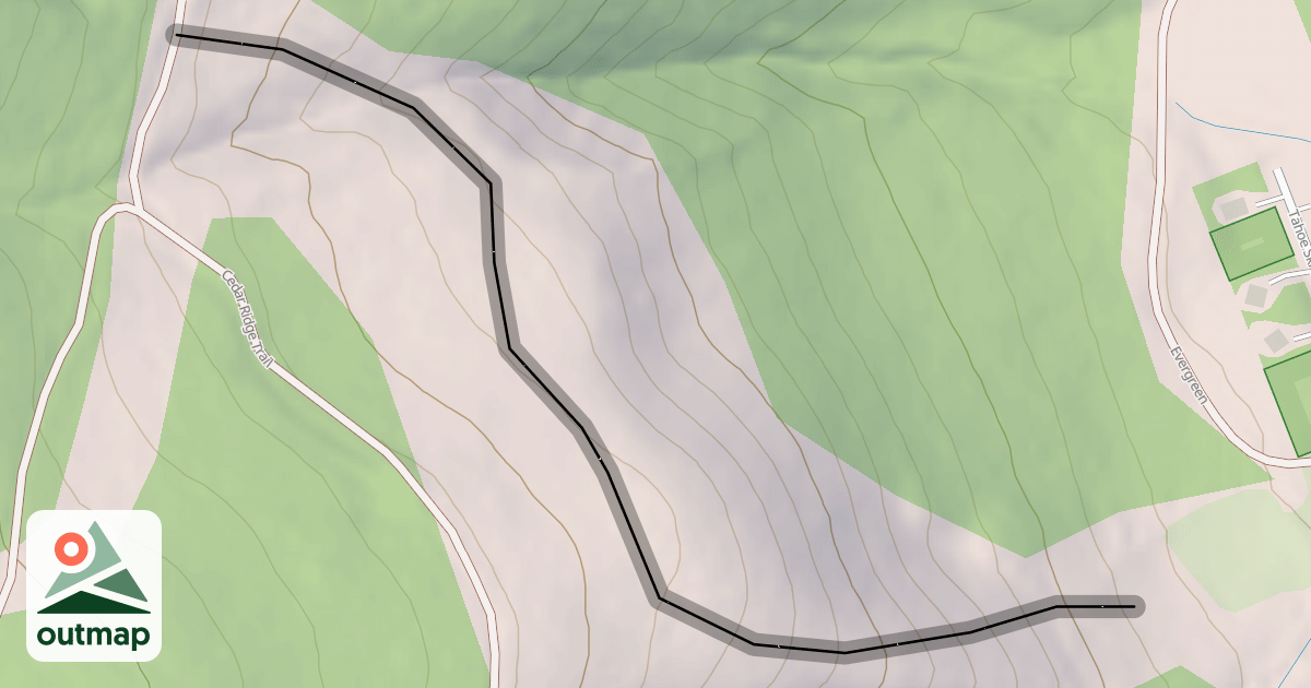 Map of Cedar Ridge