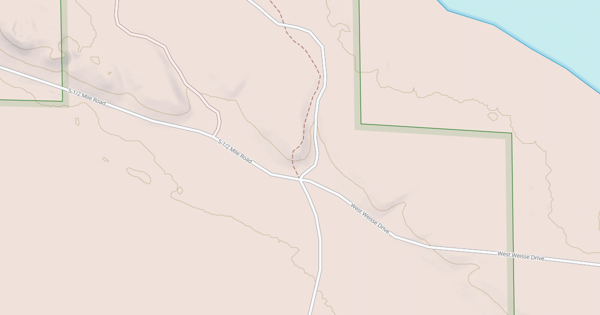 Map preview of Little Manistee Motorcycle Trail
