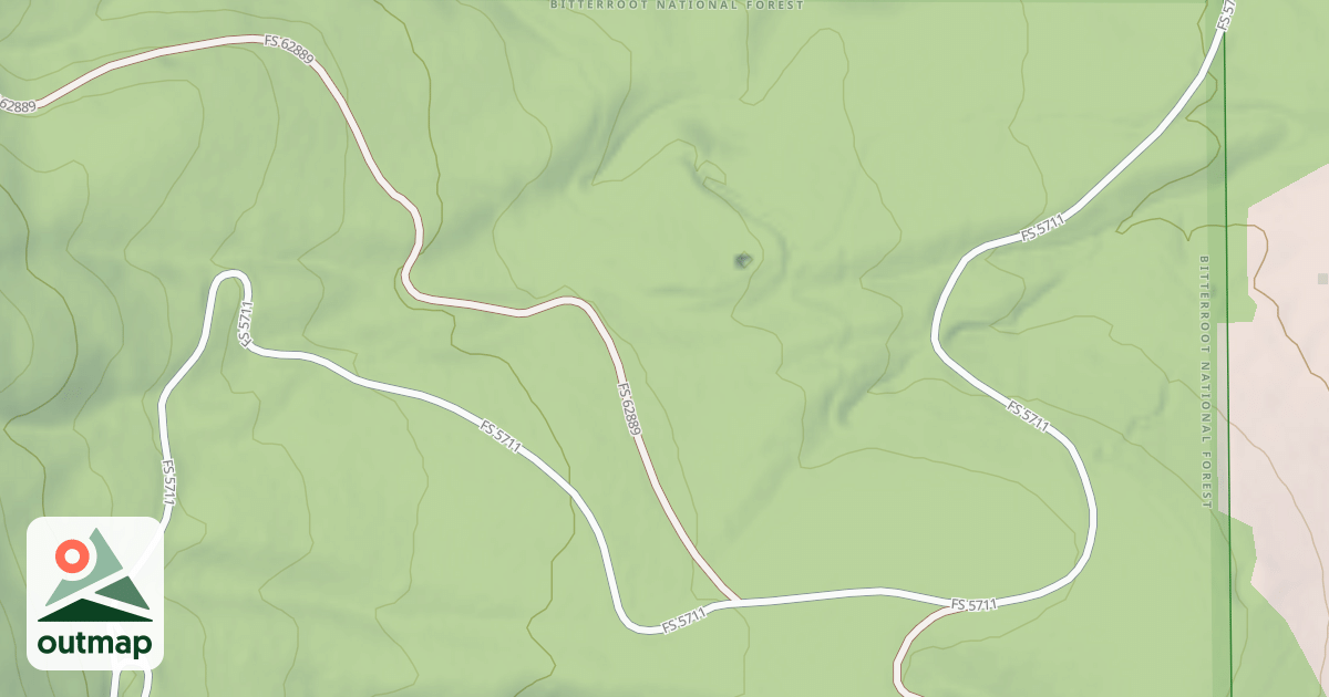 Map of (FDR) HART BENCH