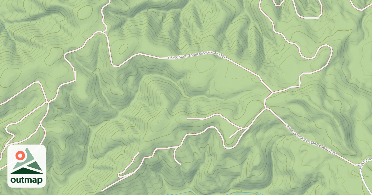 Map of ROCK CREEK