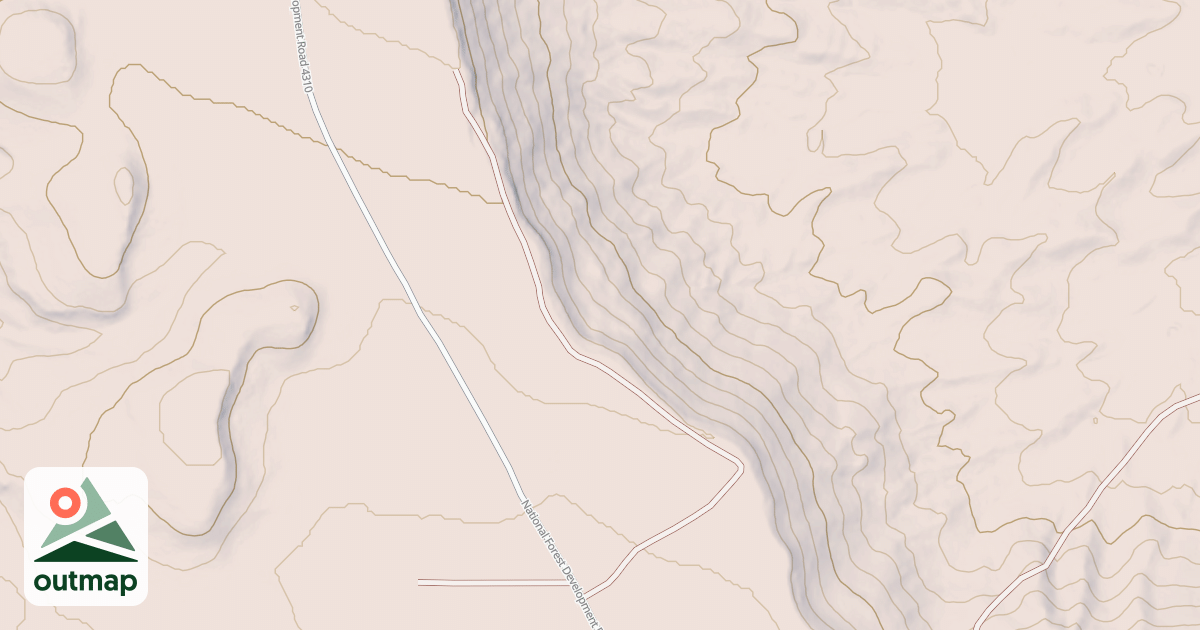 Map of USFS National Forest System Roads {117CDC8A-F289-4127-AD3B-79E5B7F0968C}