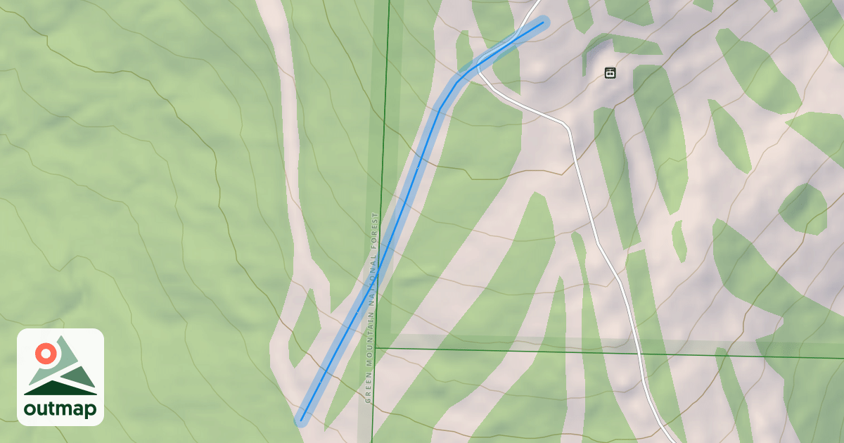 Map of Sunset Pass