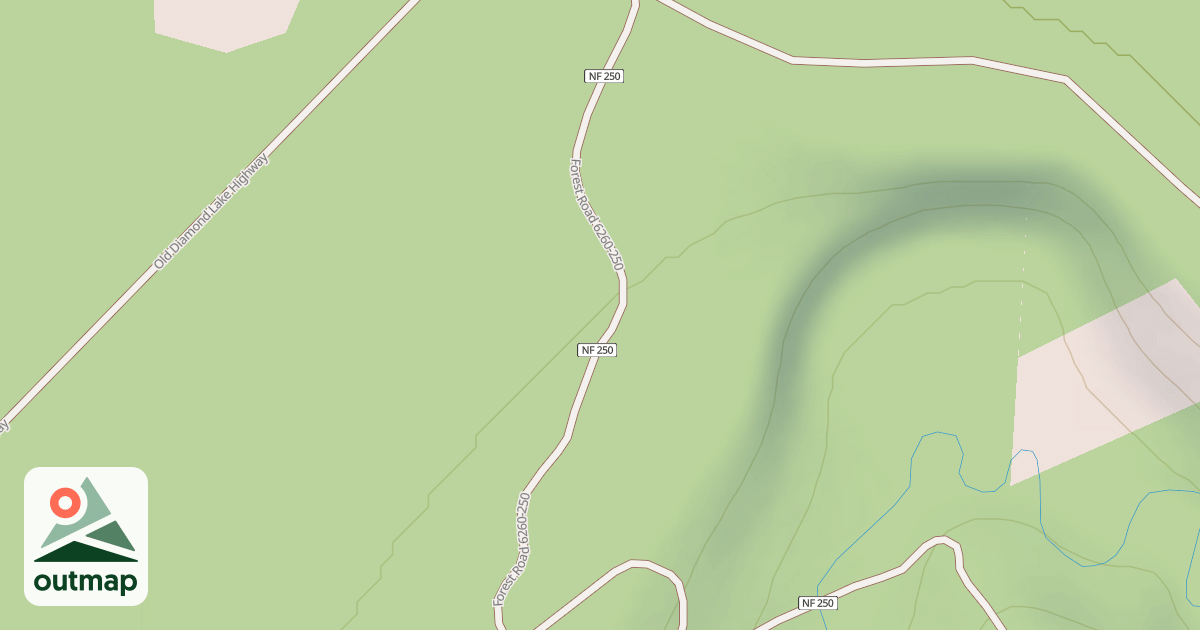 Map of USFS Motor Vehicle Use Map Roads {07FE9699-12A3-4569-98F3-FA2CE7AB5EAF}