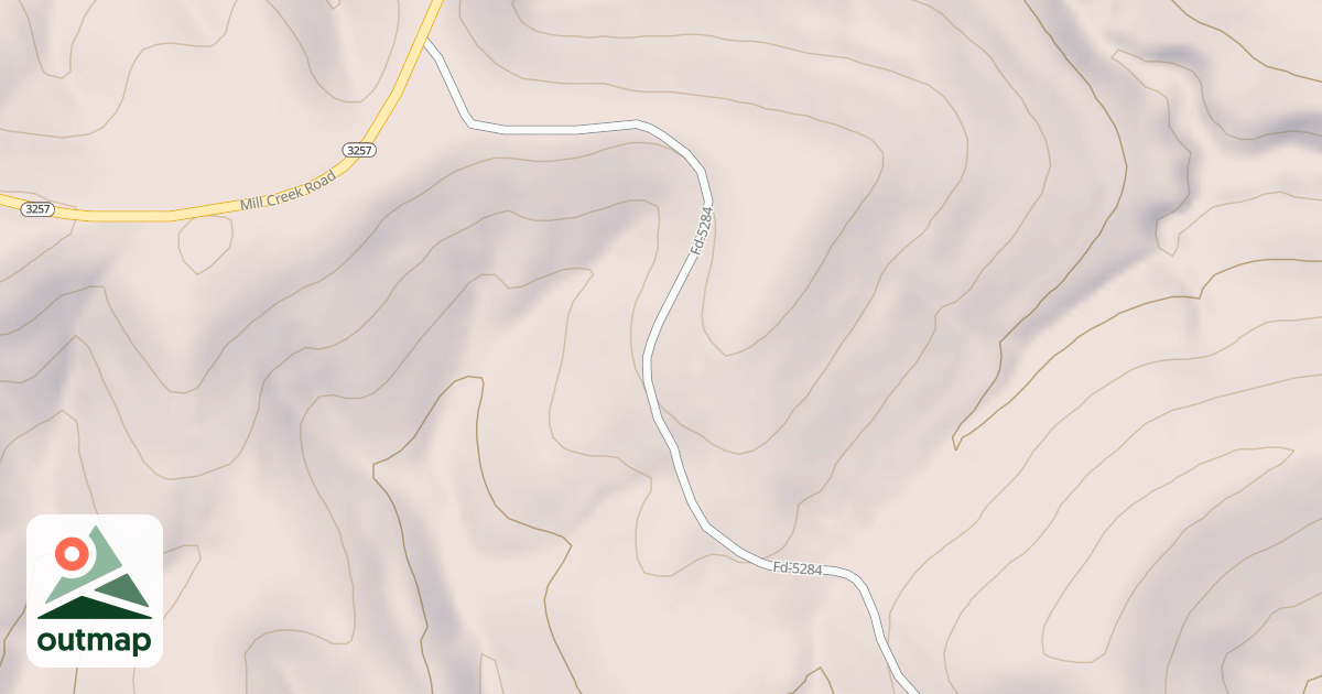 Map of UPPER EAGLE