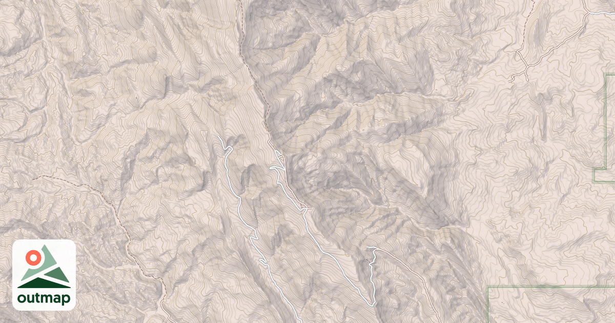 Map of Black Moutain